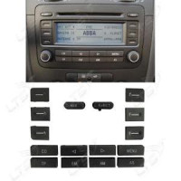 Кнопки приладової панелі радіо RCD 300 Volkswagen VW Golf 5