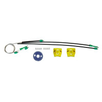 Ремкомплект на склопідіймач Seat Ibiza 3 6L 6L4837461 6L4 837 461 2002–2009 передні ліві двері (4/5 дв)