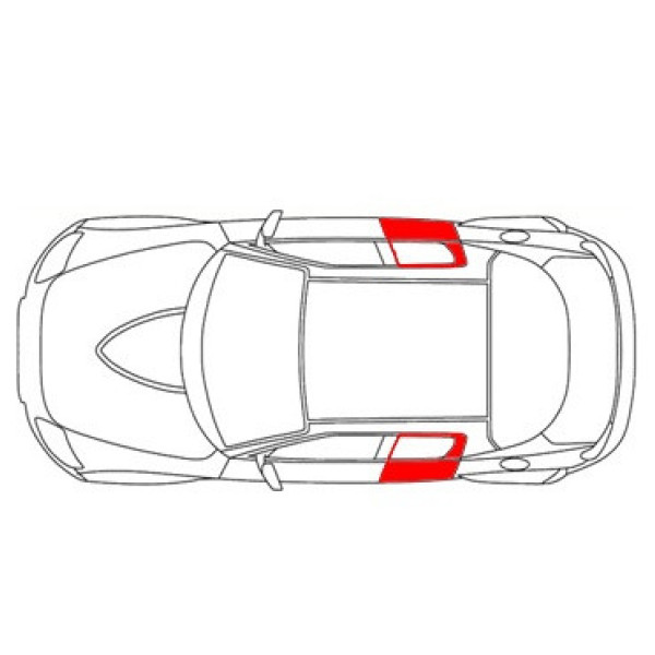 Opel Omega B ремкомплект склопідіймача задня ліва/права дв.