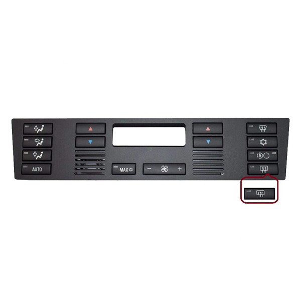 Клавіша клімат контролю BMW 5 E39 64118375645 64116915812 бмв 5 е39 обігрів заднього скла