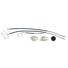 Ремкомплект склопідіймача Renault Megane 2 CC 8200076023 8201010929 ліві двері склопідіймача рено меган