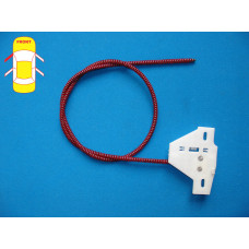 Ремкомплект троса склопідіймача  Iveco Daily III Передні ліві двері (1999-2006)